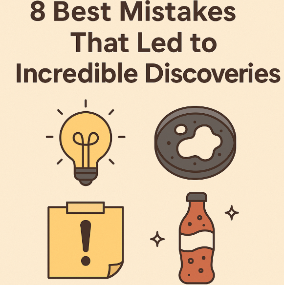 8 Best Mistakes That Led to Incredible Discoveries
