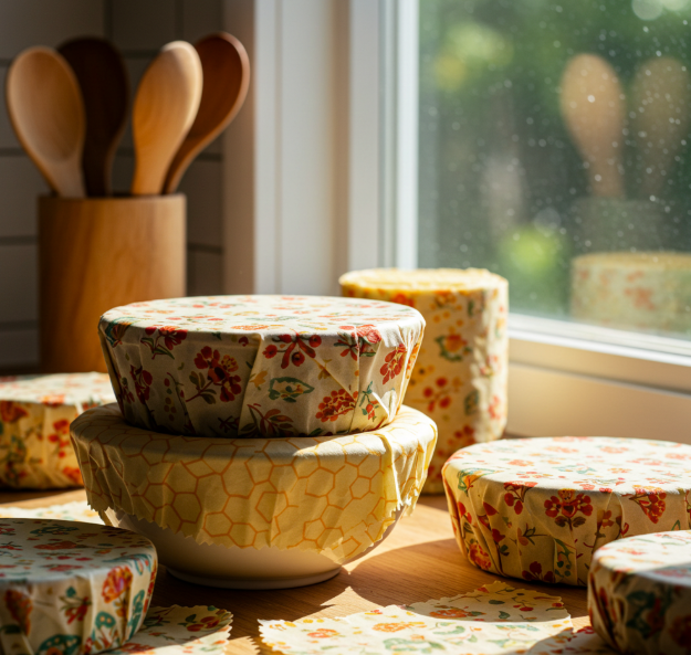 Reusable Beeswax Wraps