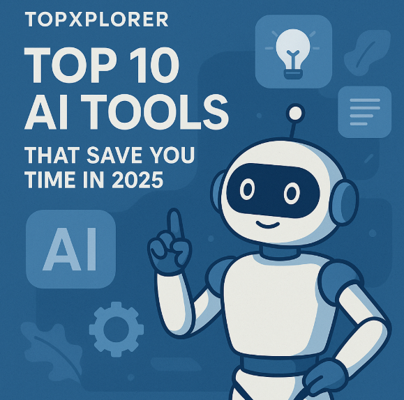 Top 10 AI Tools That Save You Time in 2025